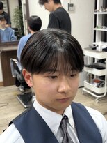 アイヴィー 池袋(IVY)&nbsp;スーツに似合うビジネスマンシースルーバング[池袋/駅前/メンズ]