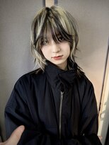 イリス 心斎橋(.elice)&nbsp;ショートウルフハイライトマッシュウルフシースルーマッシュ