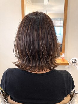 ギグル(giggle)の写真/生えグセのお悩みに特許技術ヘアリセッターで解決♪毎日のスタイリングが楽になるこだわりのカット