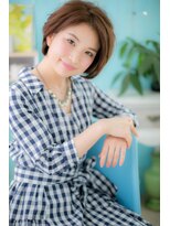 ほんのりカールでしっとり◎大人ボブ