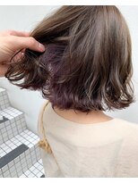 フロート 小阪店(float)&nbsp;インナーカラー_大人かわいい,ボブ,結婚式