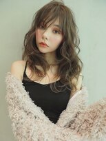 アイティー バイ アルバム 浦和店(IT by ALBUM) ふわウェーブ_オリーブカラーセミウェットウェーブ_36637