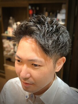 ヒロギンザバーバーショップ 大宮店(HIRO GINZA BARBER SHOP) ビジネスヘア　パーマ　ツーブロック