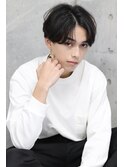 20代30代メンズカット×ニュアンスマッシュ/センターパート