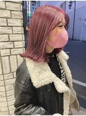 【paaq kana】ブリーチ一回色落ちも可愛いpink