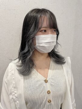 サミット ウル(SUMMIT ulu.) 【ulu yui】ハイレイヤー　インナーカラースタイル