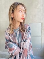 メーヴェ(Mowen) mowen×シースルーバング×顔周りレイヤー×ストレート