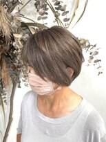 ベルム(Belme)&nbsp;脱白髪染め透明感☆シアーベージュハイライト