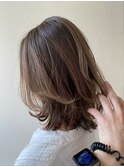 30代~50代オススメ馴染ませ白髪ぼかしハイライト