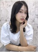 大人ガーリー×ブリーチなし◎前髪/顔周り×韓国ロング[新宿]
