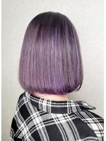 美容室 ハルミ ヘア リゾート 川口店(Harumi Hair Resort) パープル/ボブ/ブリーチ