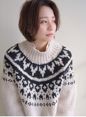 【WHOLE】センターパートボブ