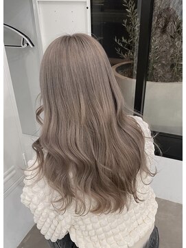 ノートエートル 西金沢(Nought etre) ミルクティーベージュ10代20代ハイトーンカラー