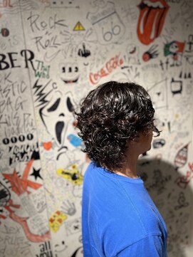 サンアンドマーリィズバーバー 駅前店(SON&MARLEY'S BAR BER) サーファー風スパイラルパーマ