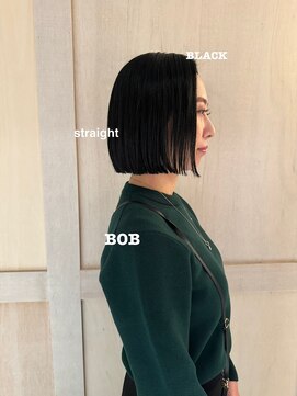 ホウム 清澄白河(HOUM.) ストレートボブ艶サラサラ大人女性