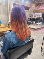 ミラク 町田(MIRAC)&nbsp;デザインカラー/パープル×オレンジ