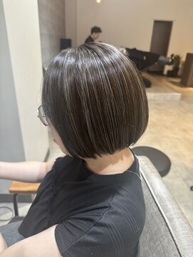 ナズ 函館昭和店(Na'z) ボブ/函館/ハイライト/コントラストハイライト