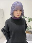 ラベンダーカラー◎色落ちブロンド