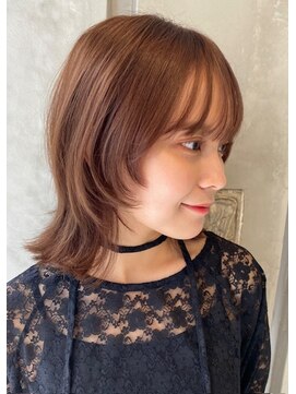 プール(POOL) 【本山貴志】マッシュウルフ モカブラウン フェースレイヤー