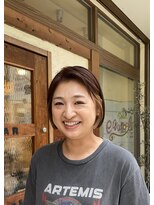 ポラールエクルール(polar equroole)&nbsp;切りっぱなしボブ×インナーカラー