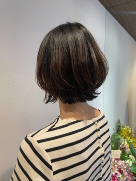 トゥ ルーチェ(tu.luce) 【コン】レイヤーボブ×デジタルパーマ