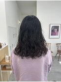 ロングパーマ スパイラルパーマ