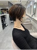 大人ショートボブ