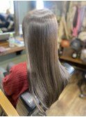 艶々ロング◎グレージュ