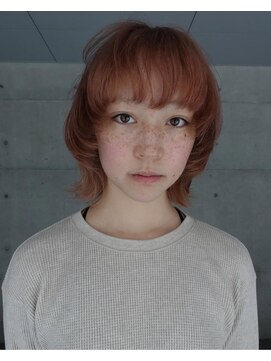 レコ 渋谷(LECO) マッシュレイヤーオレンジベージュ