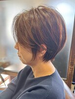 ハピネス クローバー 学園前店(Happiness CLOVER)&nbsp;☆イメチェン大人かわいい★ショートボブ/白髪ぼかし/ハイライト