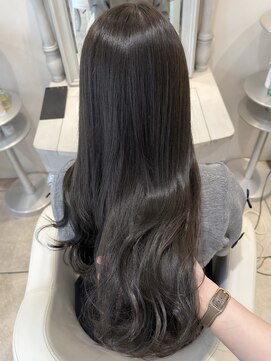 ザックラフィネ(ZACC raffine) オリーブグレージュ/レイヤーカット