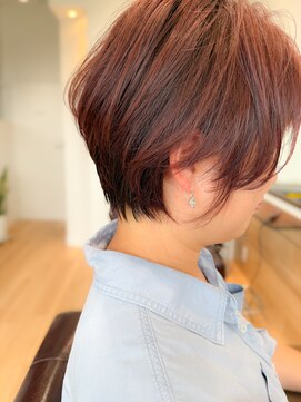 ハル(haru) ピンクカシス×美人ショートヘア