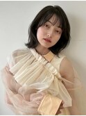 ナチュラルベージュ_ヨシンモリ_顔周りレイヤー_レイヤーカット