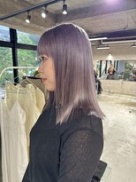 ネアー 新潟(NEER)&nbsp;アプリコットオレンジ/くびれヘア/ウェーブショート［新潟］