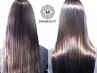 【縮毛矯正】カット+艶髪ストレート+TOKIO髪質改善トリートメント￥29100⇒