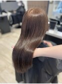 Mako アッシュベージュ 透明感 ブリーチなし　似合わせ