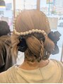 ザ ラブズ ラフズ ヘアー 本店(the loves laughs hair) ヘアアレンジも得意です♪流行りのカチモリヘア☆