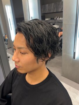 シェリール(CHERiR) CHERiR藤木(メンズカット×波巻きスパイラル)