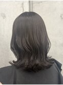 【AYAKA】ダークグレージュ/くびれ巻き/レイヤーカット