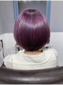 ボブスタイルピンクバイオレット