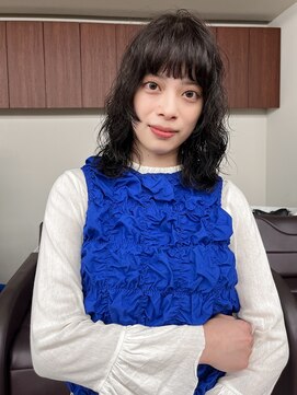 スタニング 渋谷(STUNNING.) ミディアムパーマ　レイヤーパーマ