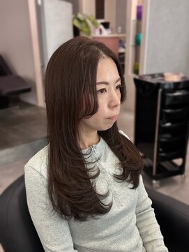 ジエクト カナウ(The Ect canow) ワンカールで作れる！大人っぽレイヤーカット