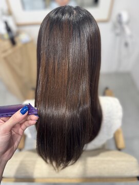 ノック(knock) 髪質改善ストレート×艶髪/髪質改善/縮毛矯正