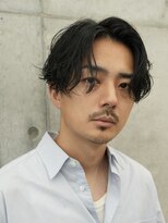 レタッチ バイ フィフス 銀座(RETOUCH by fifth)&nbsp;銀座ツイストスパイラルパーマシャドウパーマセンターパート眉毛