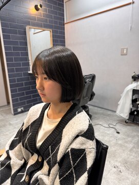 コロレ(COLORE) ロングからバッサリ◎天使の羽バング×タッセルボブ