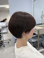 アルテヘアー(arte HAIR)&nbsp;【arte HAIR】マッシュショート/丸みショート/チョコブラウン