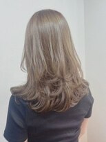 ナフィ バイ エイム 町田店(Nafie by eim)&nbsp;大人ガーリー/顔周りレイヤー/レイヤーカット/毛先カール/モテ髪