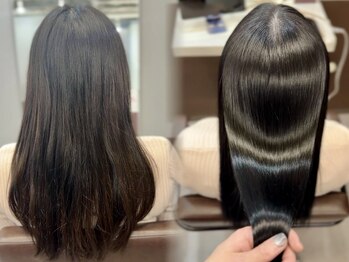 コビーバイジーナ 梅田茶屋町(Coby by Zina)の写真/【梅田】縮毛矯正専門店 マンツーマン施術 くせ毛・うねりお悩み解決♪ 10時~22時まで営業