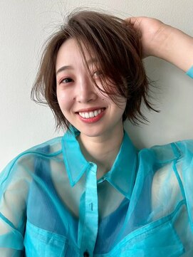 CHIC八王子【4月1日NEW OPEN(予定)】 大人ショートボブ×透明感ブラウンカラー【八王子】