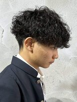 ニアウ 高崎店(Niau) MEN’S/リバースセンターパート/ニュアンスパーマ/高崎